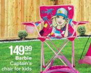 Barbie Captain's Chair For Kids-Each