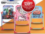 Assorted Character Folding Chairs For Kids-Each