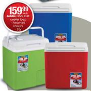 Addis Cool Cat 26Ltr Cooler Box Assorted Colours-Each