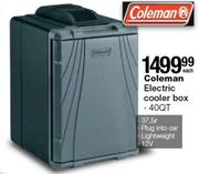 Coleman 37.5Ltr Electric Cooler Box 40QT-Each