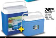 Riviera 24Ltr+10Ltr Cooler Box Set-Per Set