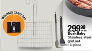 Bushbaby 4 Piece Stain‌less Steel Grid Set-Per Set