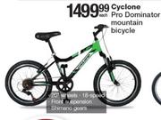 Cyclone Pro Dominator Mountain Bicycle-Each