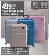 Yves Saint Clair Trolley Cases 60cm-Each