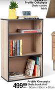 Profile Concepts Shale Bookshelf 90cmX30cmX60cm