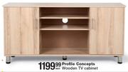 Profile Concepts Wooden Tv Cabinet-Each