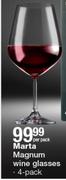 Marta Magnum Wine Glasses 4's Pack-Per Pack