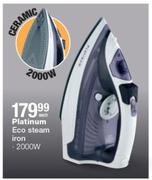 Platinum 2000W Eco Ceramic Steam Iron-Each