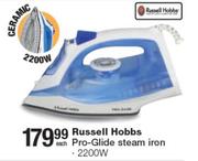 Russell Hobbs 2200W Ceramic Pro Glide Steam Iron-Each