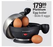 Platinum Egg Boiler Boils (6 Eggs)-Each