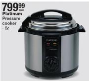 Platinum 6Ltr Pressure Cooker-Each