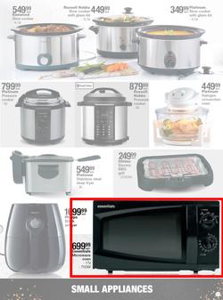 Special Essentials 17ltr 700w Microwave Oven Each Www Guzzle Co Za Checkers Hyper Christmas Promotion 19 Nov 25 Dec 2018 Page 57