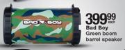 Bad Boy Green Boom Barrel Speaker-Each