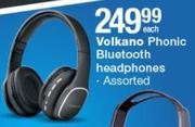 Volkano Phonic Bluetooth Headphones-Each