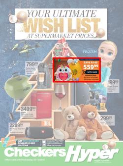 Checkers Hyper : Christmas Specials (18 Nov - 25 Dec 2019), page 1