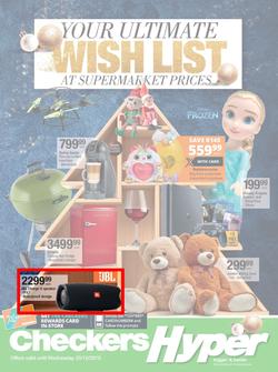 Checkers Hyper : Christmas Specials (18 Nov - 25 Dec 2019), page 1