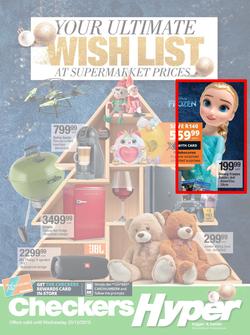 Checkers Hyper : Christmas Specials (18 Nov - 25 Dec 2019), page 1