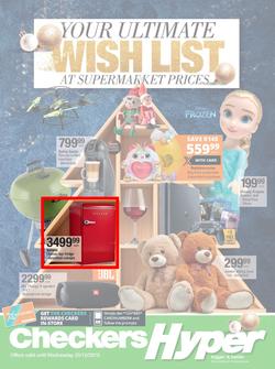 Checkers Hyper : Christmas Specials (18 Nov - 25 Dec 2019), page 1