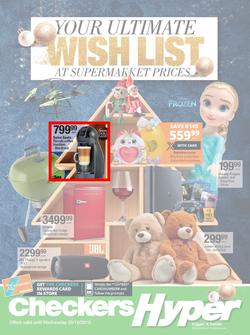 Checkers Hyper : Christmas Specials (18 Nov - 25 Dec 2019), page 1