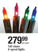 140 Chase 4-Speed Lights-Per Pack