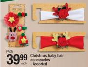Christmas Baby Hair Accessories-Each