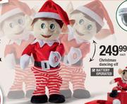 Christmas Dancing Elf Battery Operated-Each