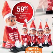 Elfie & Evie Long Leg Elf-Each