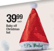 Baby Elf Christmas Hat-Each