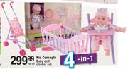 Kid Concepts Baby Doll Stroller Set-Per Set