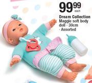 Dream Collection Maggie Soft Body Doll 30cm-Each