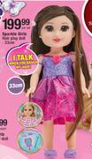 Sparkle Girlz Hair Play Doll 33cm-Per Set