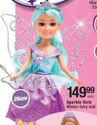 Sparkle Girlz Winter Fairy Doll 26cm-Each