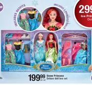 Snow Princess Deluxe Doll Box Set-Per Set