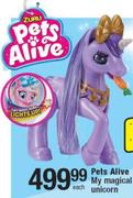 Pets Alive My Magical Unicorn-Each
