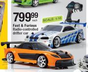 Fast & Furious Radio-Controlled Drifter Car Scale 1:10-Each