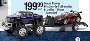 Team Power Friction 4X4 Off Roader & Trailer 60cm-Each