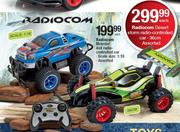 Radiocom Monster 4X4 Radio Controlled Car Scale Size 1:18-Each