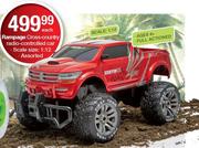 Rampage Cross-Country Radio Controlled Car Scale Size 1:12-Each
