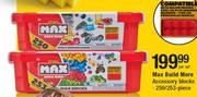 Max Build More Accessory Blocks 250/253 Piece-Per Set