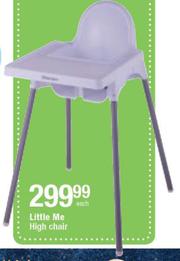 Little me hot sale feeding chair