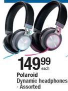 Polaroid Dynamic Headphones-Each