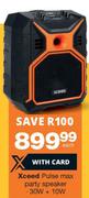 Xceed Pulse Max Party Speaker (30W + 10W)