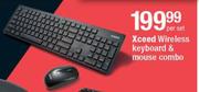 Xceed Wireless Keyboard & Mouse Combo-Per Set