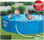 Bestway Steel Frame Pool 366cmX76cm-Each