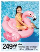 Intex Flamingo Rider Inflatable 142cmX137cmX97cm-Each