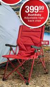 Bushbaby Adjustable High Back Chair-Each