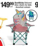 Bushbaby Unicorn/Dino Chair For Kids-Each