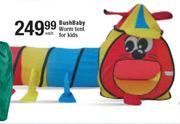 Bushbaby Worm Tent For Kids-Each