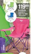 Bush Baby Captain's Chair For Kids Assorted-Each