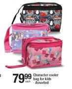 Character Cooler Bag For Kids Assorted-Each